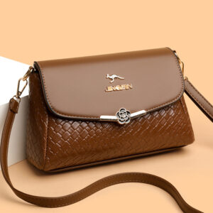 Large-capacity Womens Soft-leather Shoulder Bag